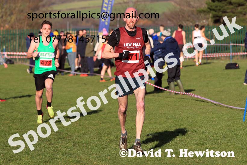 Senior Mens 2023 Birtley Cross Country Relays, County Durham. Photo: David T. Hewitson/Sports for All Pics